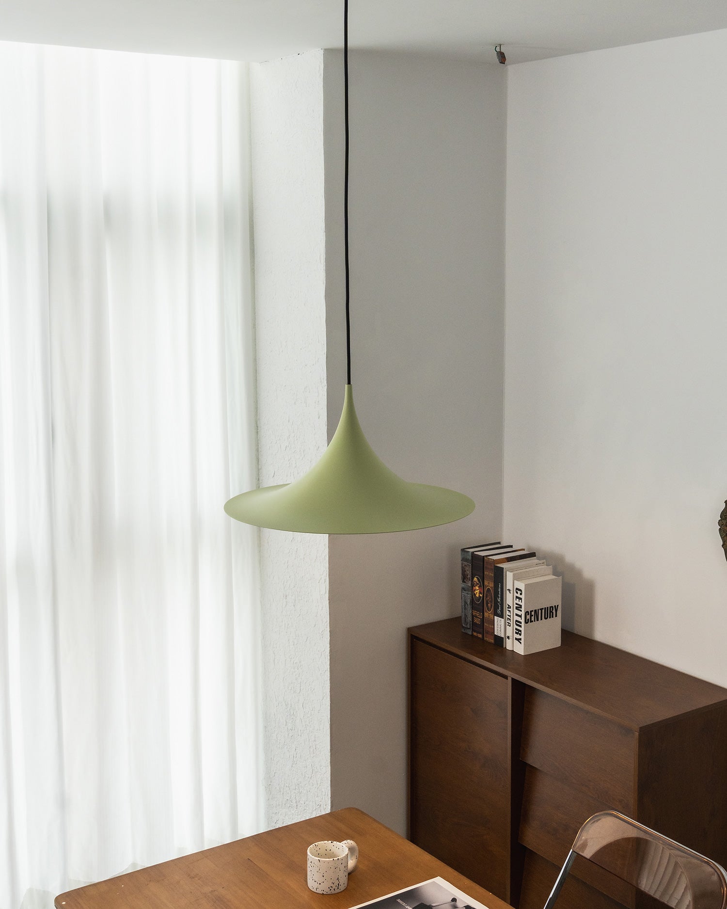 Semi Minimalist Funnel Pendant Light