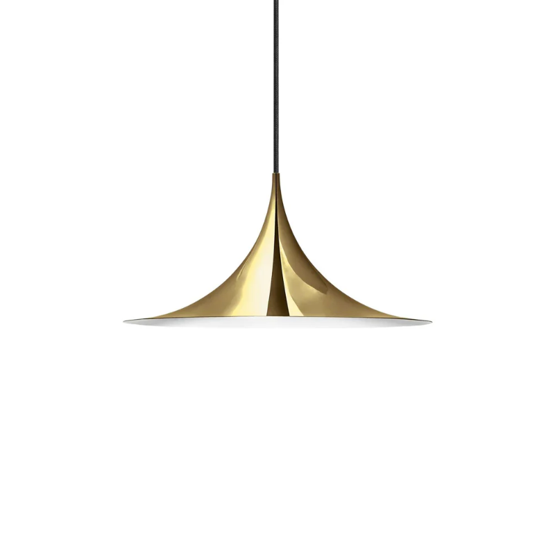 Semi Minimalist Funnel Pendant Light