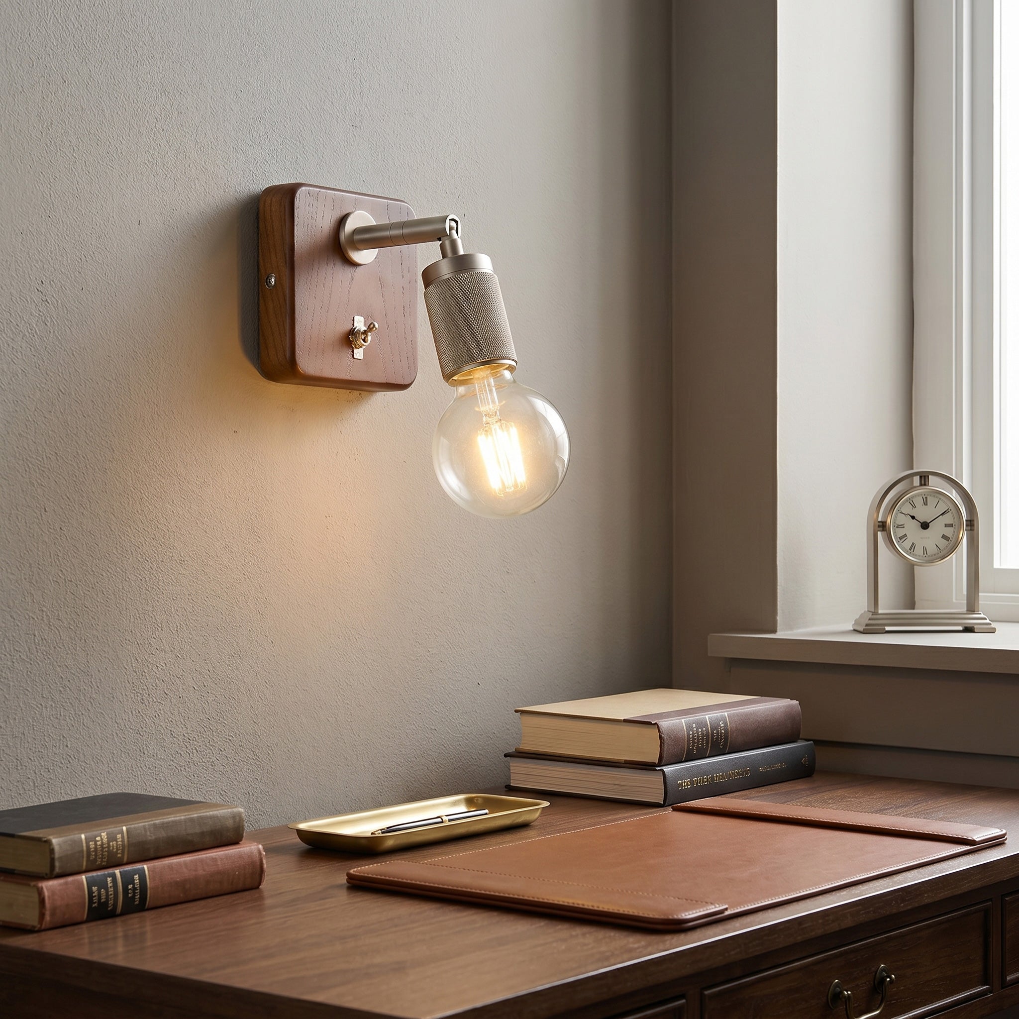 Silas Wood Wall Sconce