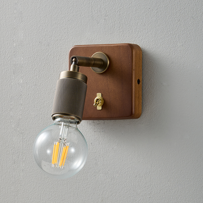 Silas Wood Wall Sconce