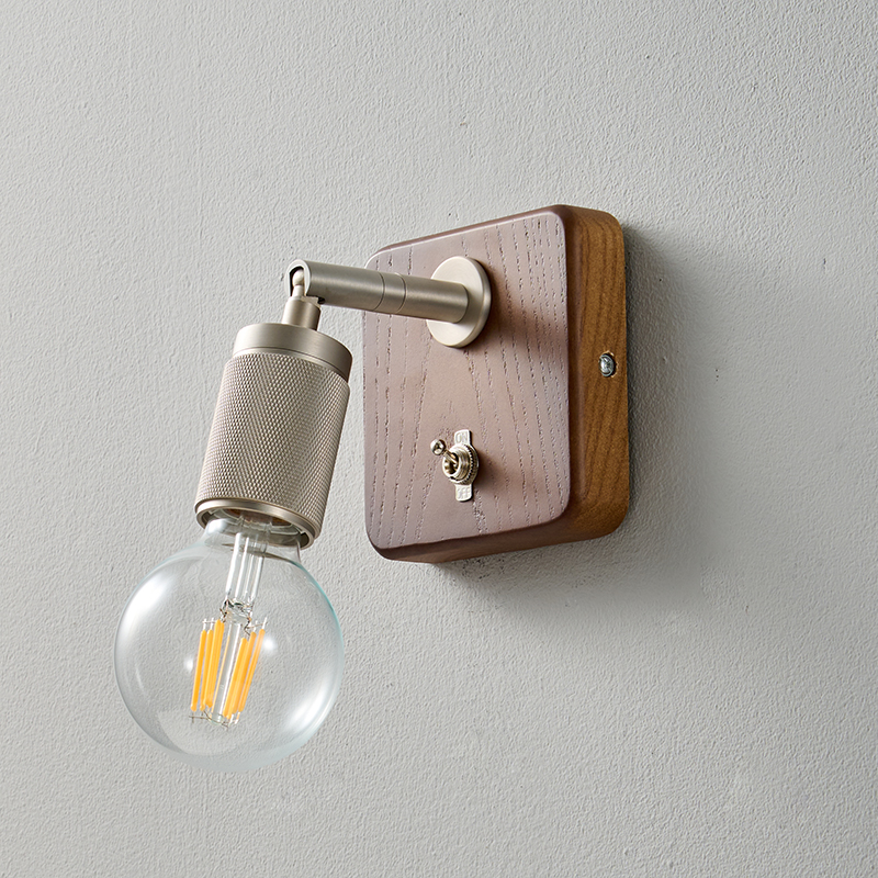 Silas Wood Wall Sconce
