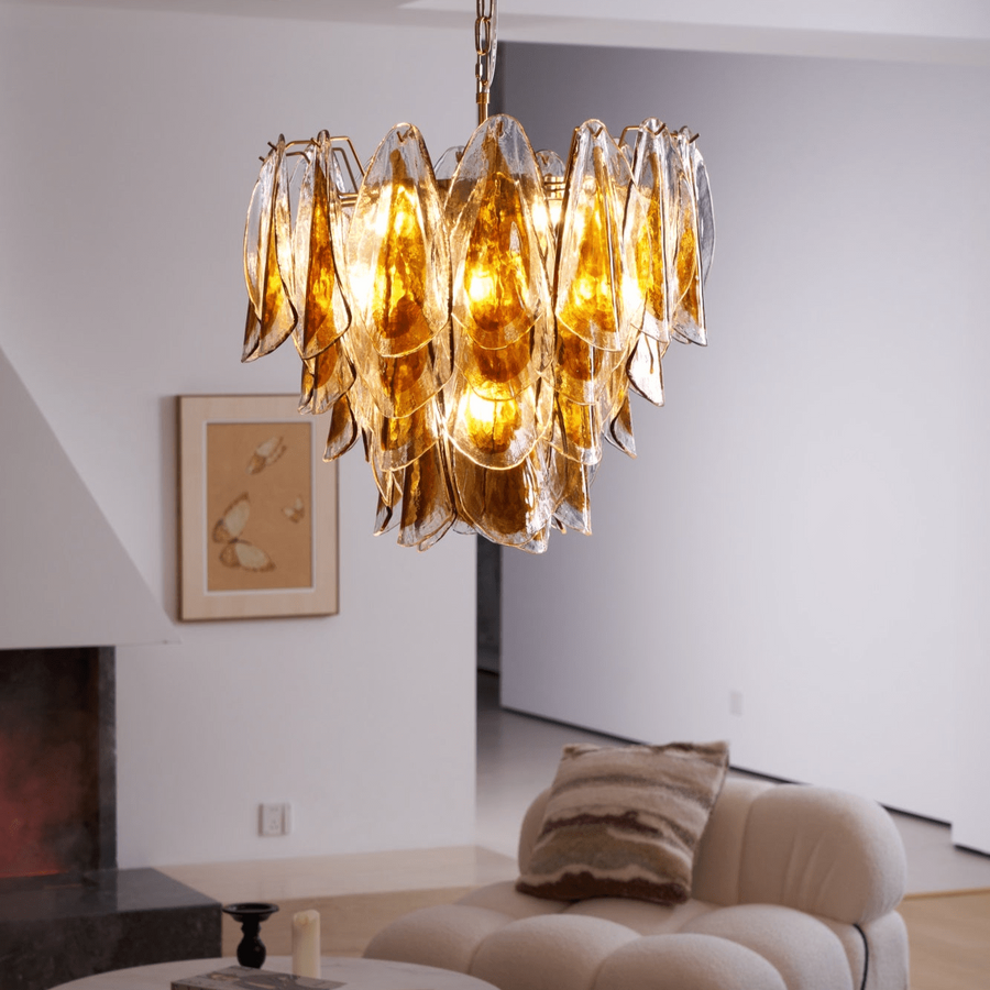 Solviva Glass Chandelier – detail 3