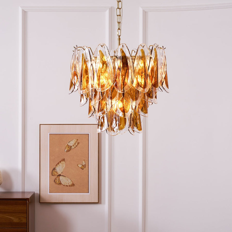 Solviva Glass Chandelier – detail 6