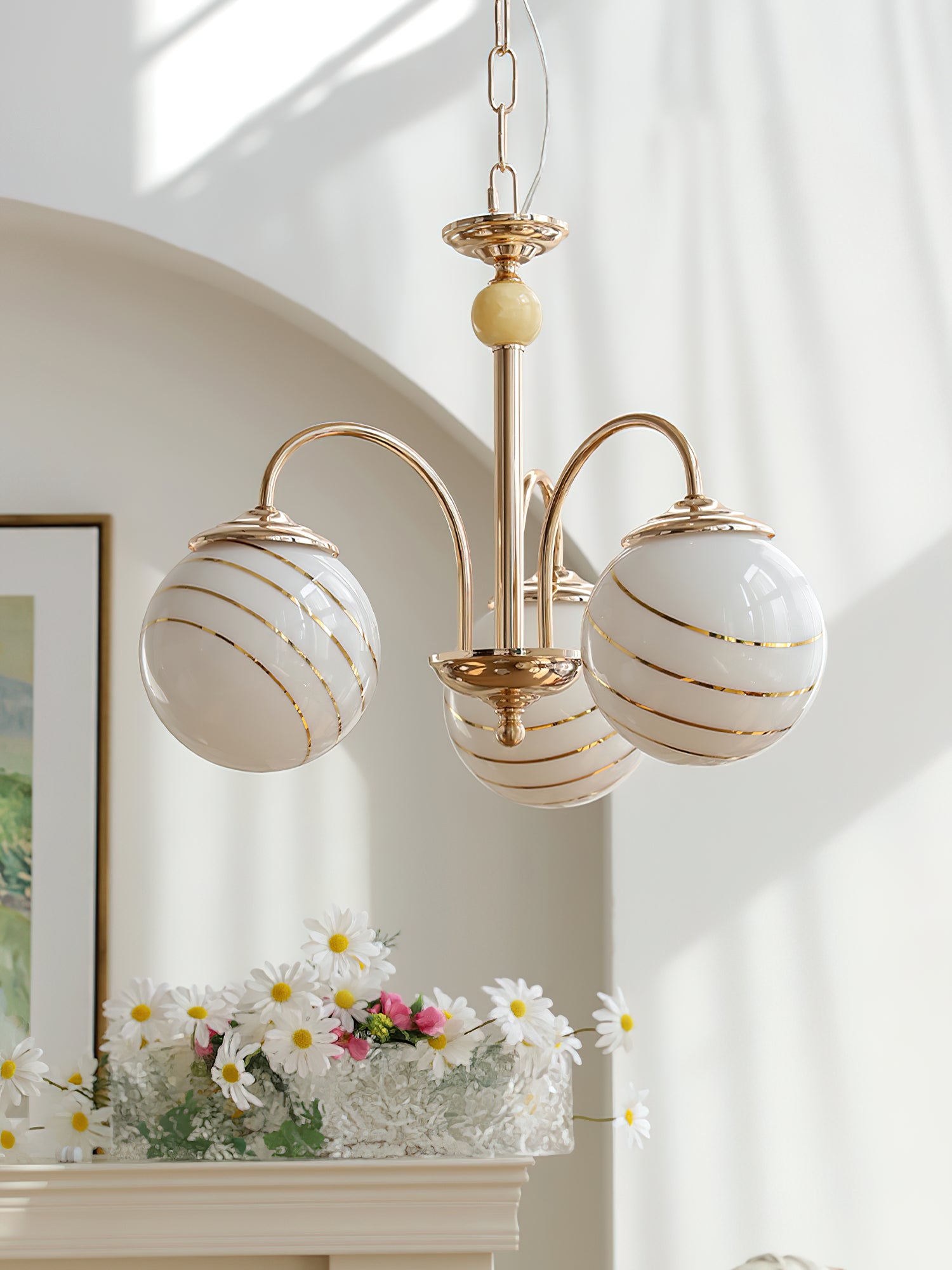 Space Spherical Chandelier