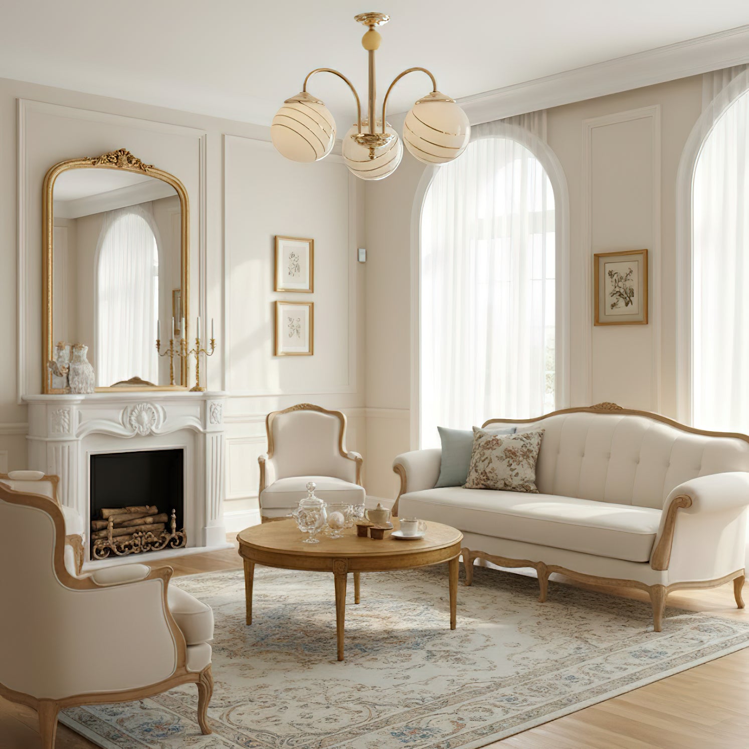 Space Spherical Chandelier