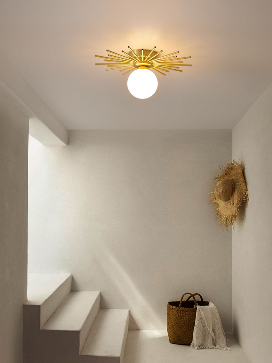 Starburst Ceiling Light – detail 3