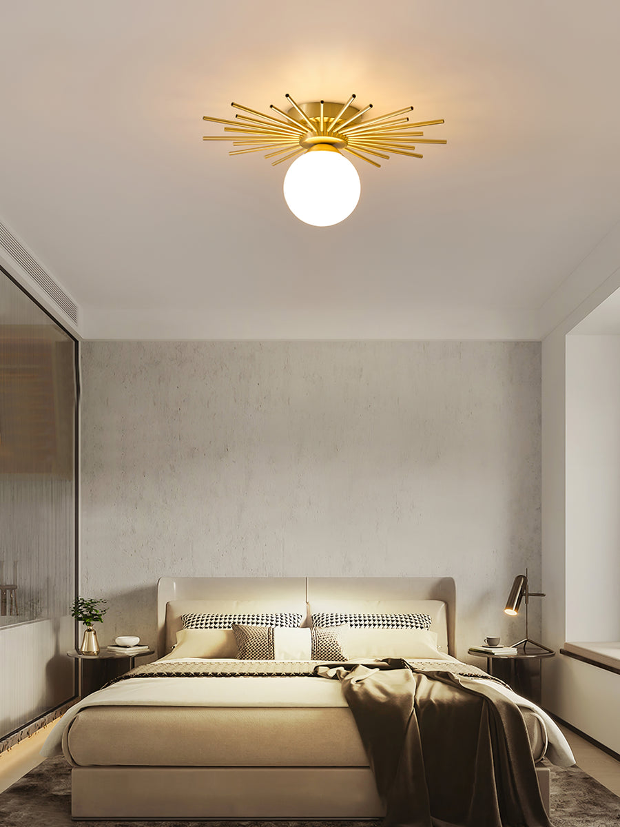Starburst Ceiling Light – detail 4