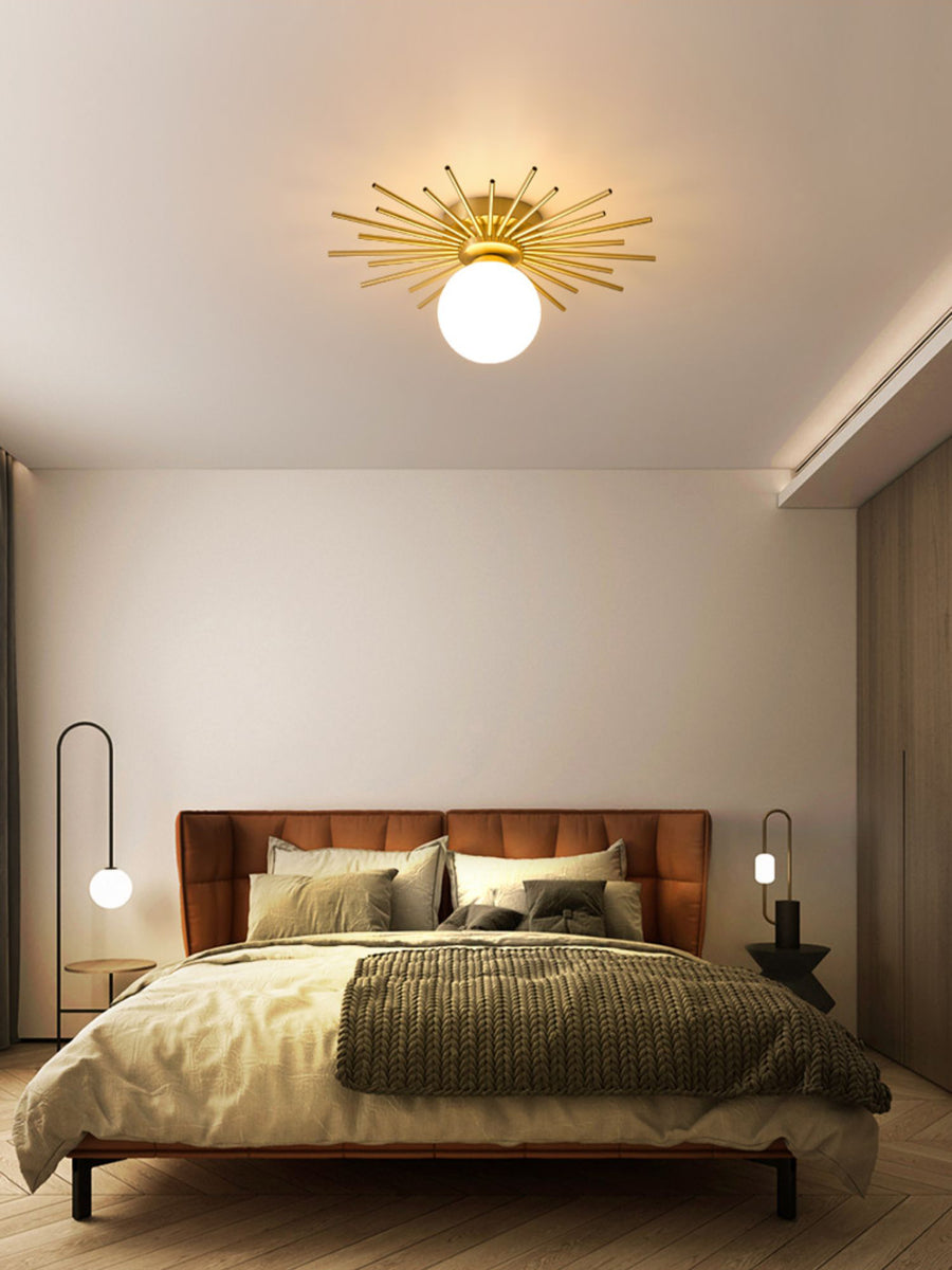 Starburst Ceiling Light – detail 6