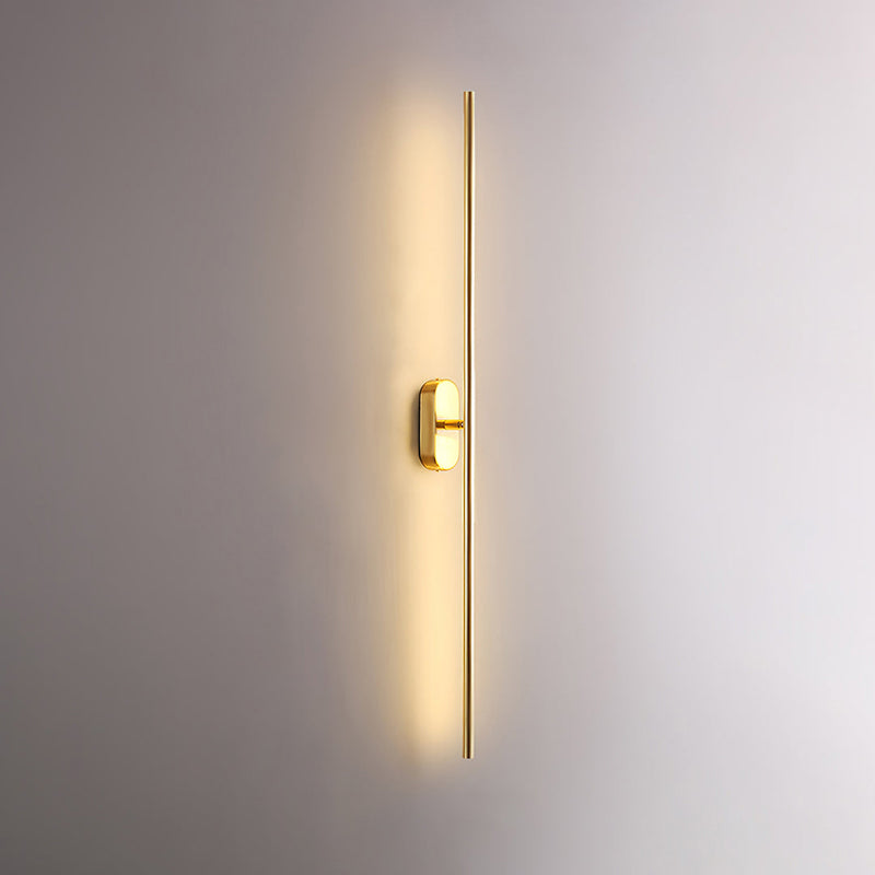 Stick Shaped Metal Sconce