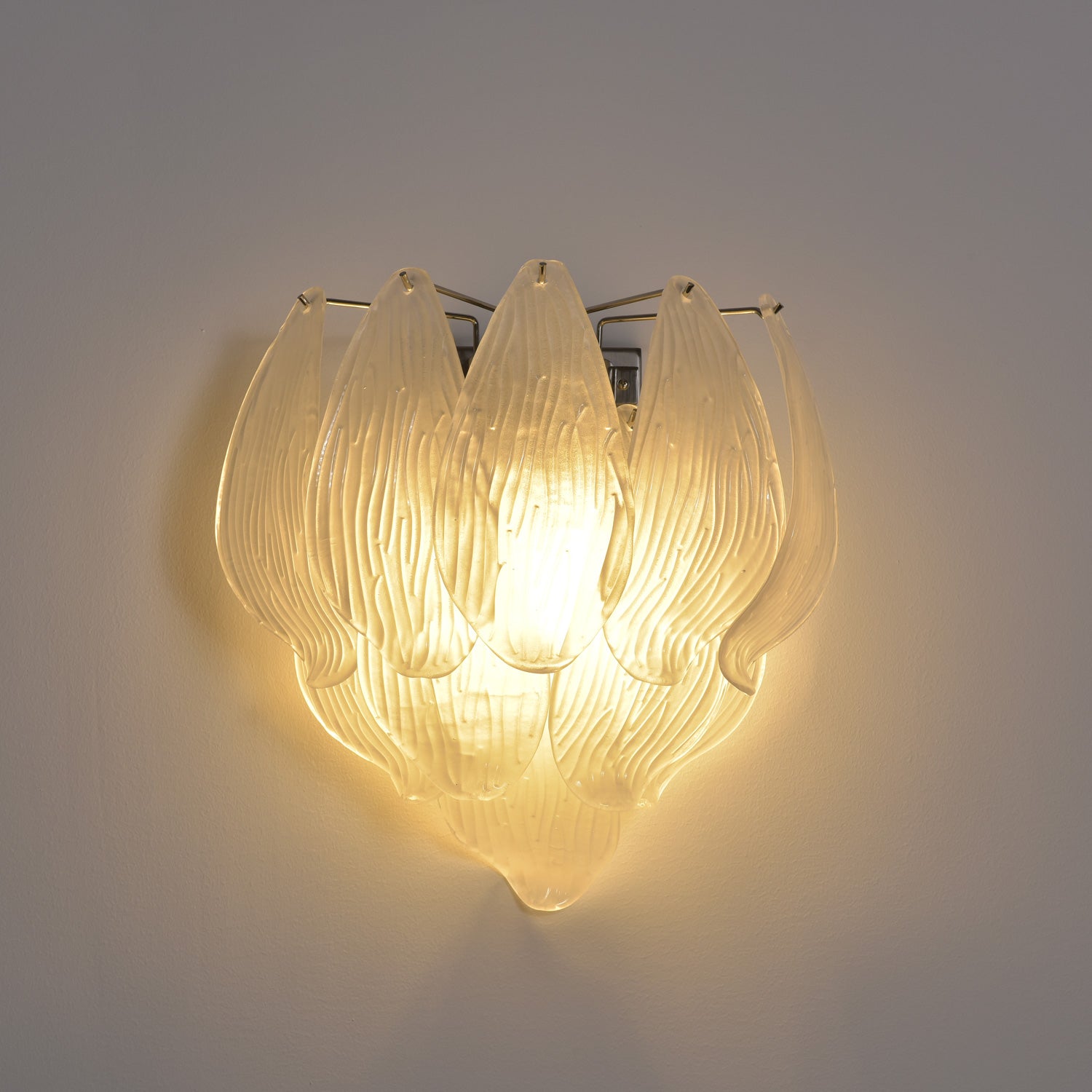 Sylvia Petal Glass Sconce