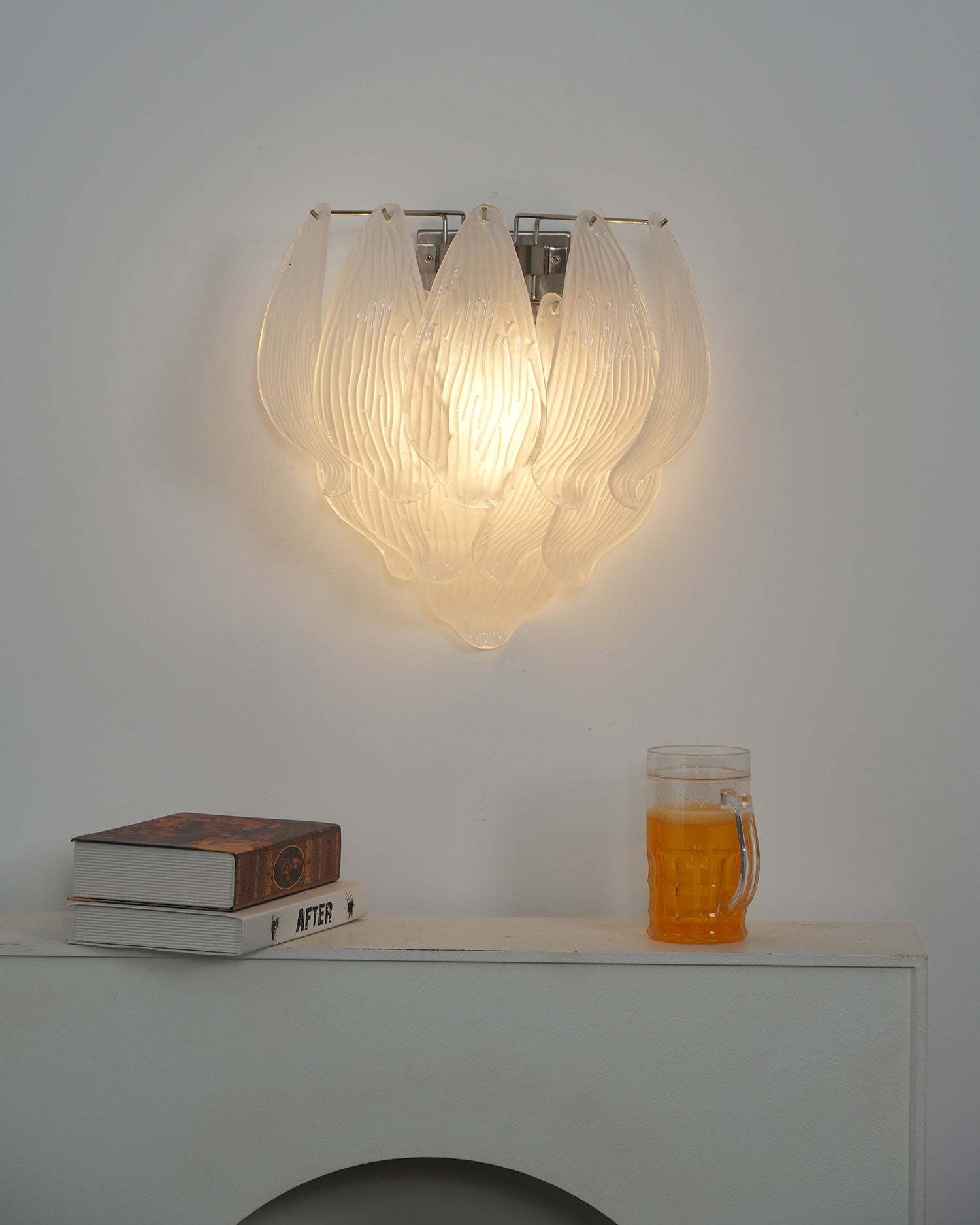 Sylvia Petal Glass Sconce