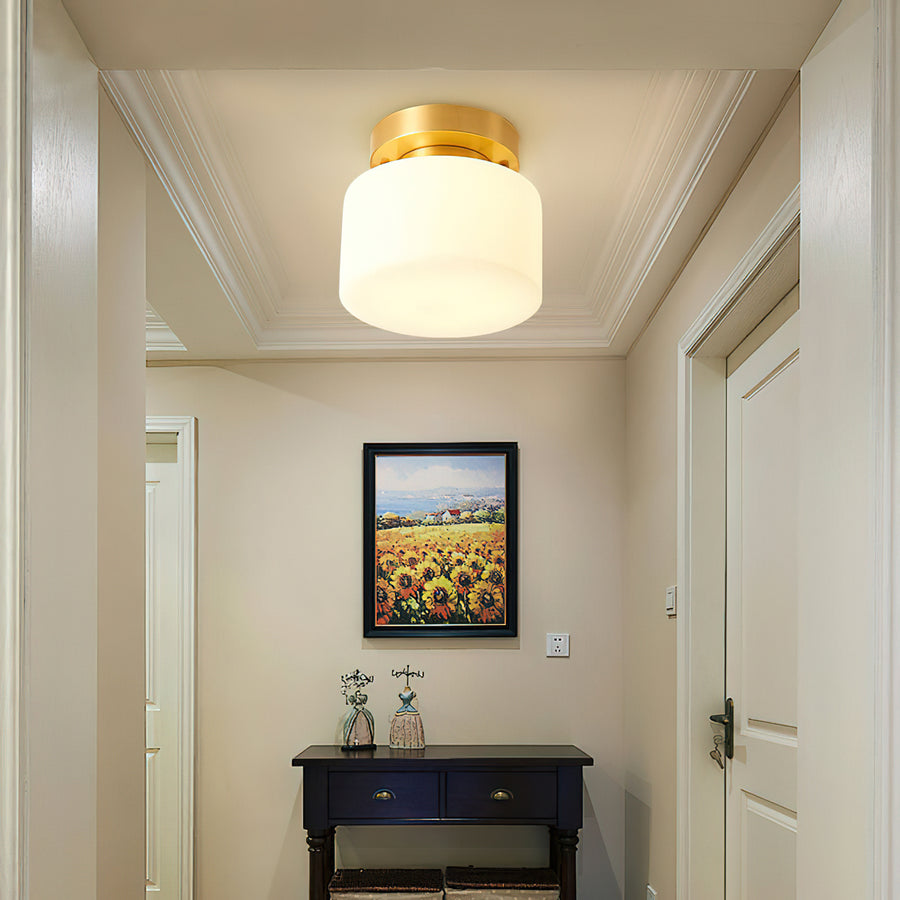 Tatum Glass Ceiling Light – detail 4