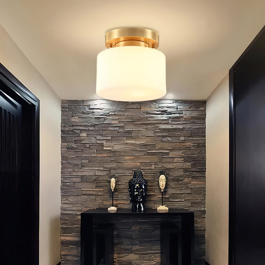 Tatum Glass Ceiling Light – detail 3
