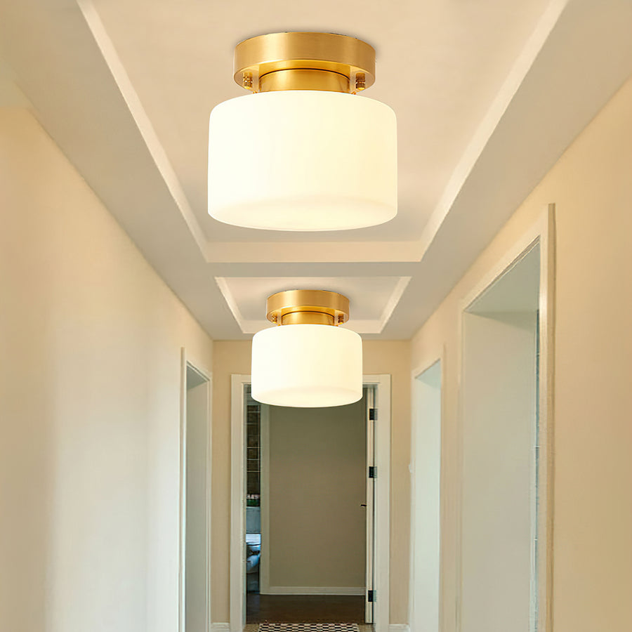 Tatum Glass Ceiling Light – detail 6