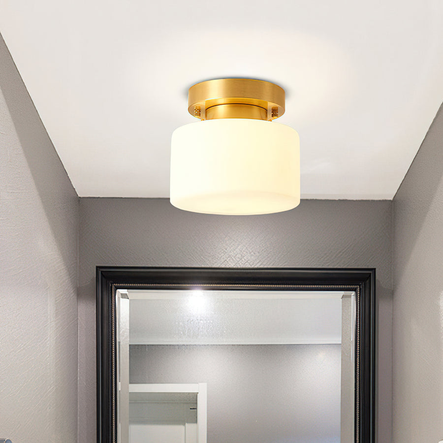 Tatum Glass Ceiling Light – detail 2