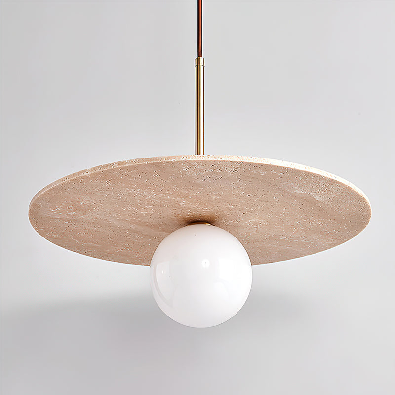 Teramo Travertine Pendant Light – detail 10