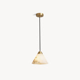 Lampada a sospensione Torin in alabastro