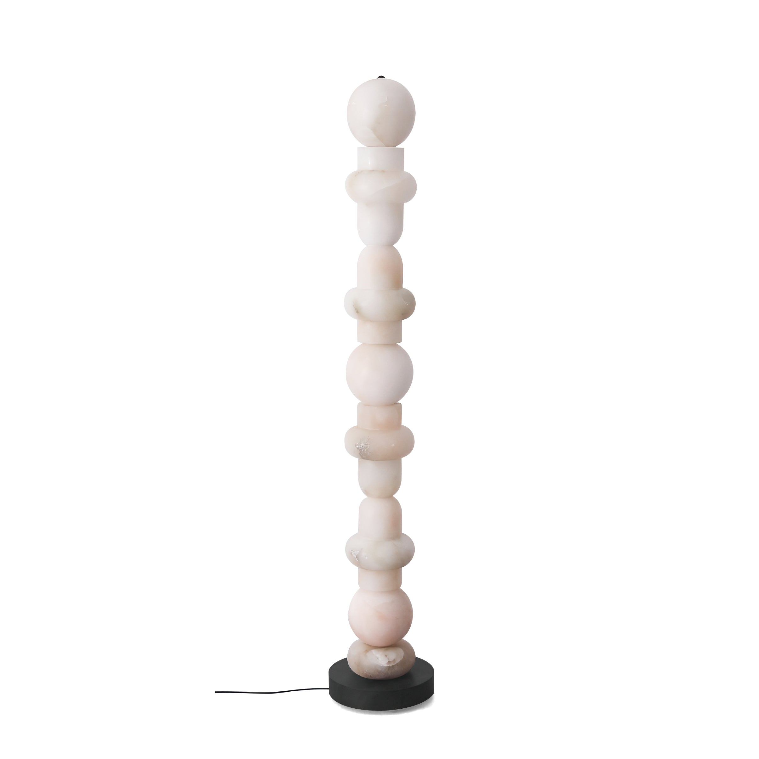 Totem Alabaster Floor Lamp