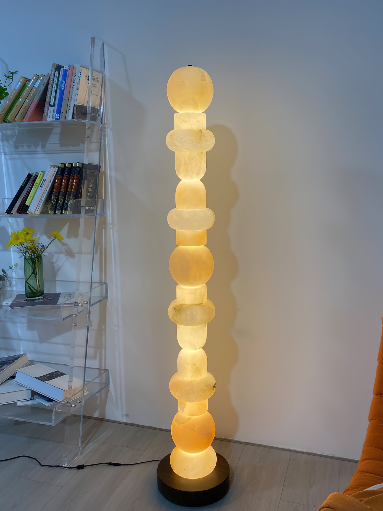 Totem Alabaster Floor Lamp