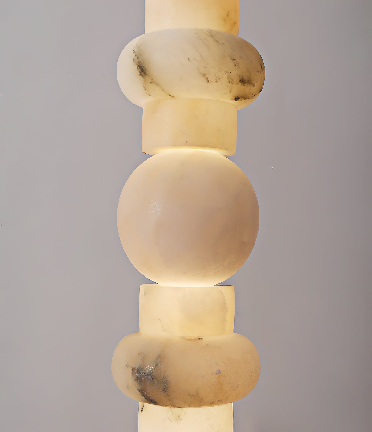 Totem Alabaster Floor Lamp