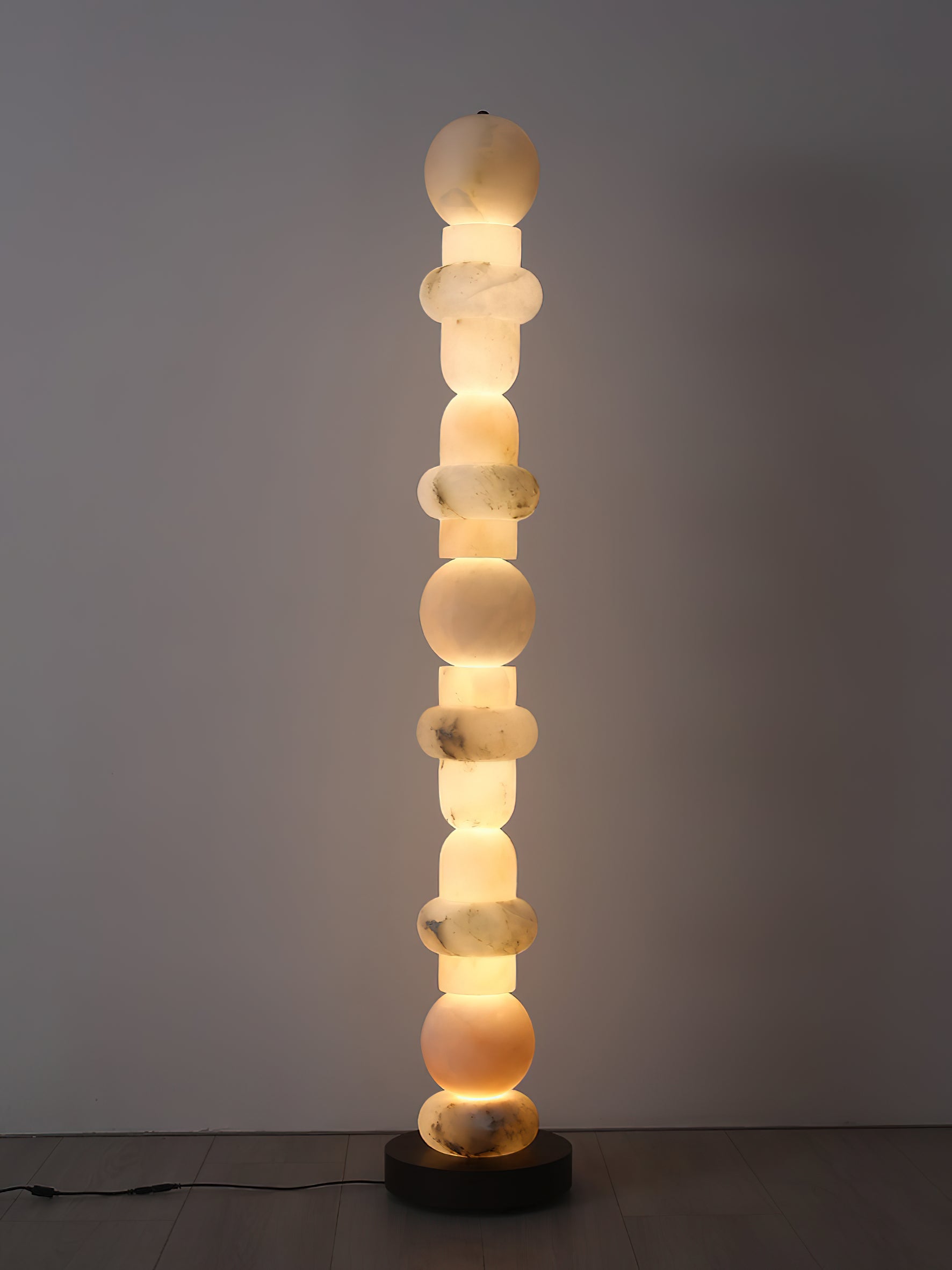 Totem Alabaster Floor Lamp