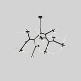 Horizontal 20heads Dia 151cm x H 85cm / ∅ 59.4″ x H 33.5″