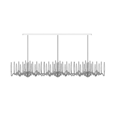 39 heads : Dia 150cm x H 115cm / ∅ 59″ x H 45.3″