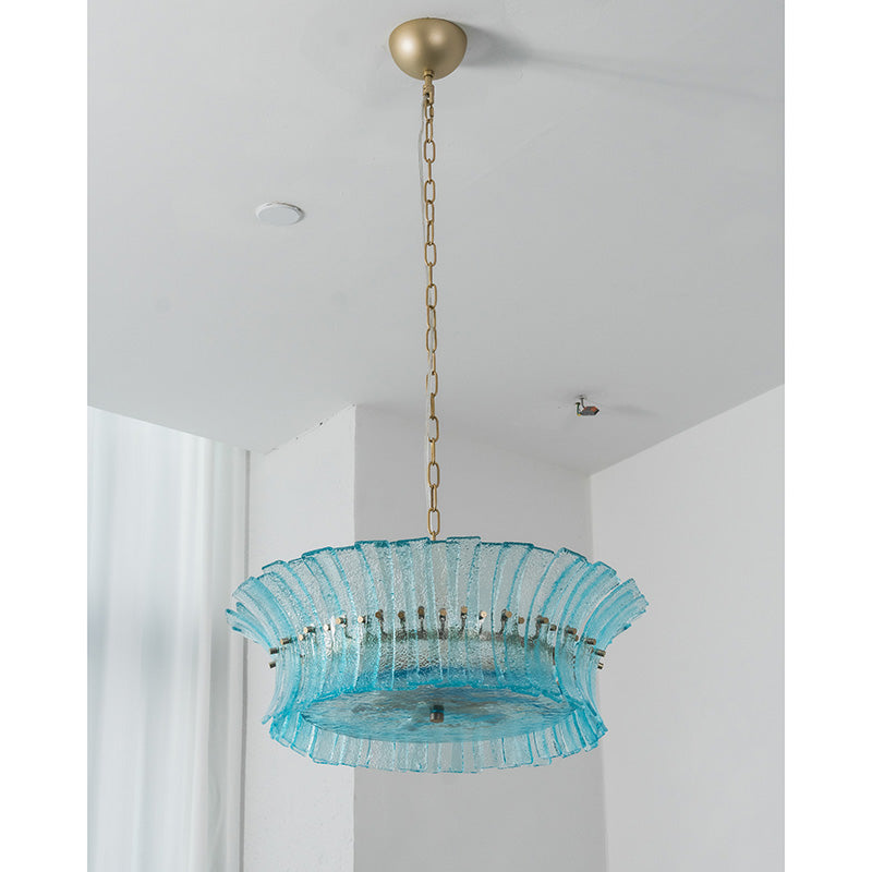 Valerie Sculptural Glass Chandelier