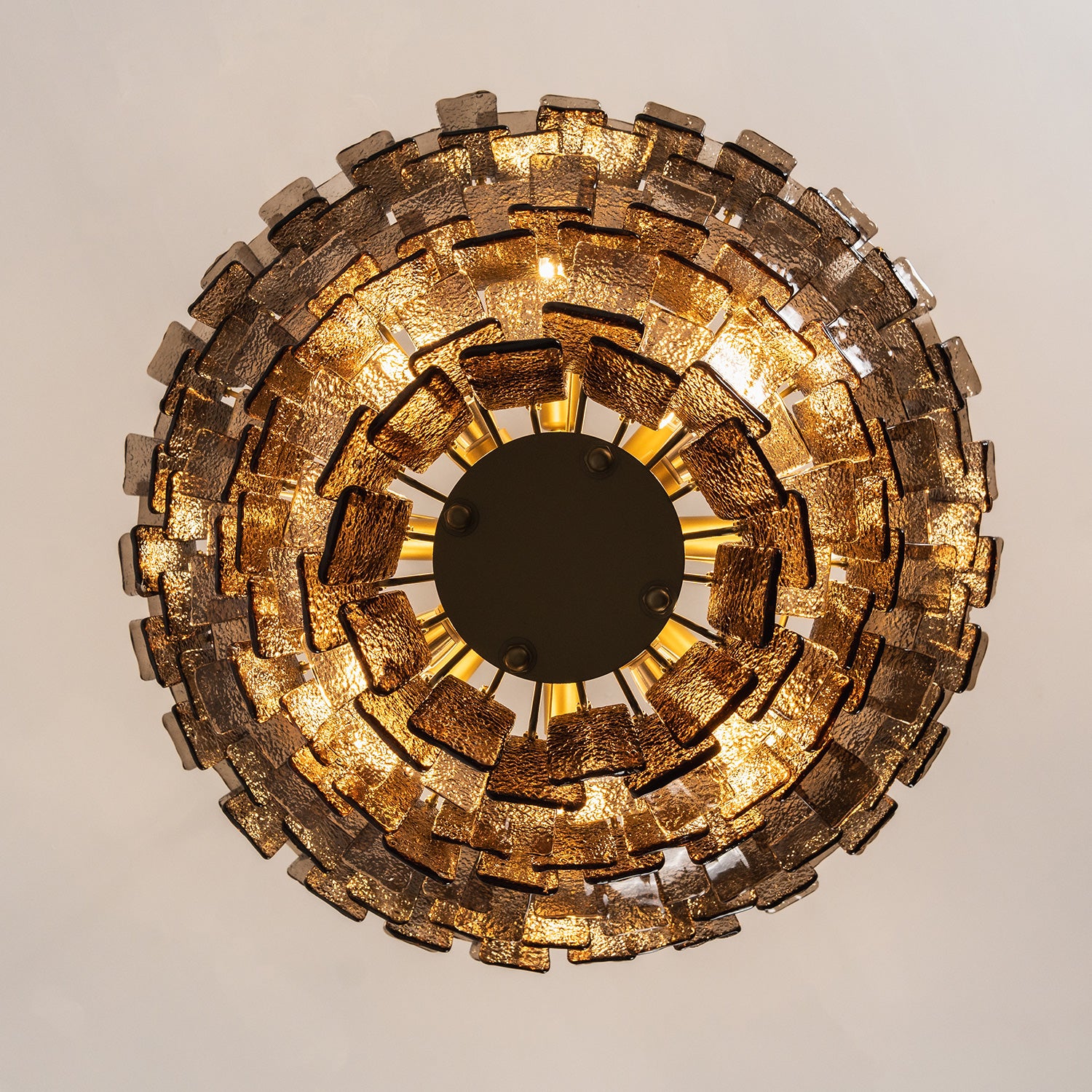 Valerie Sculptural Glass Chandelier
