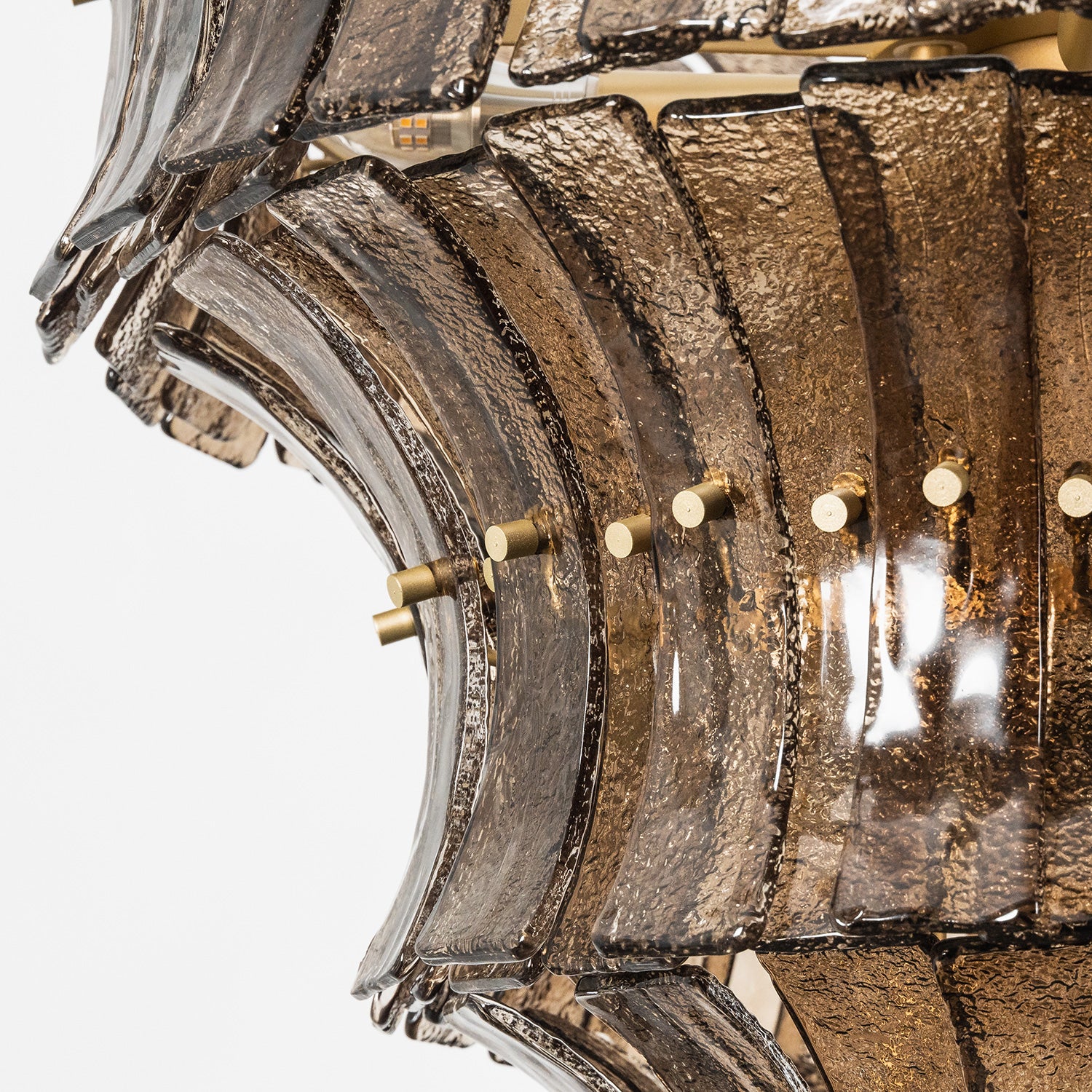 Valerie Sculptural Glass Chandelier