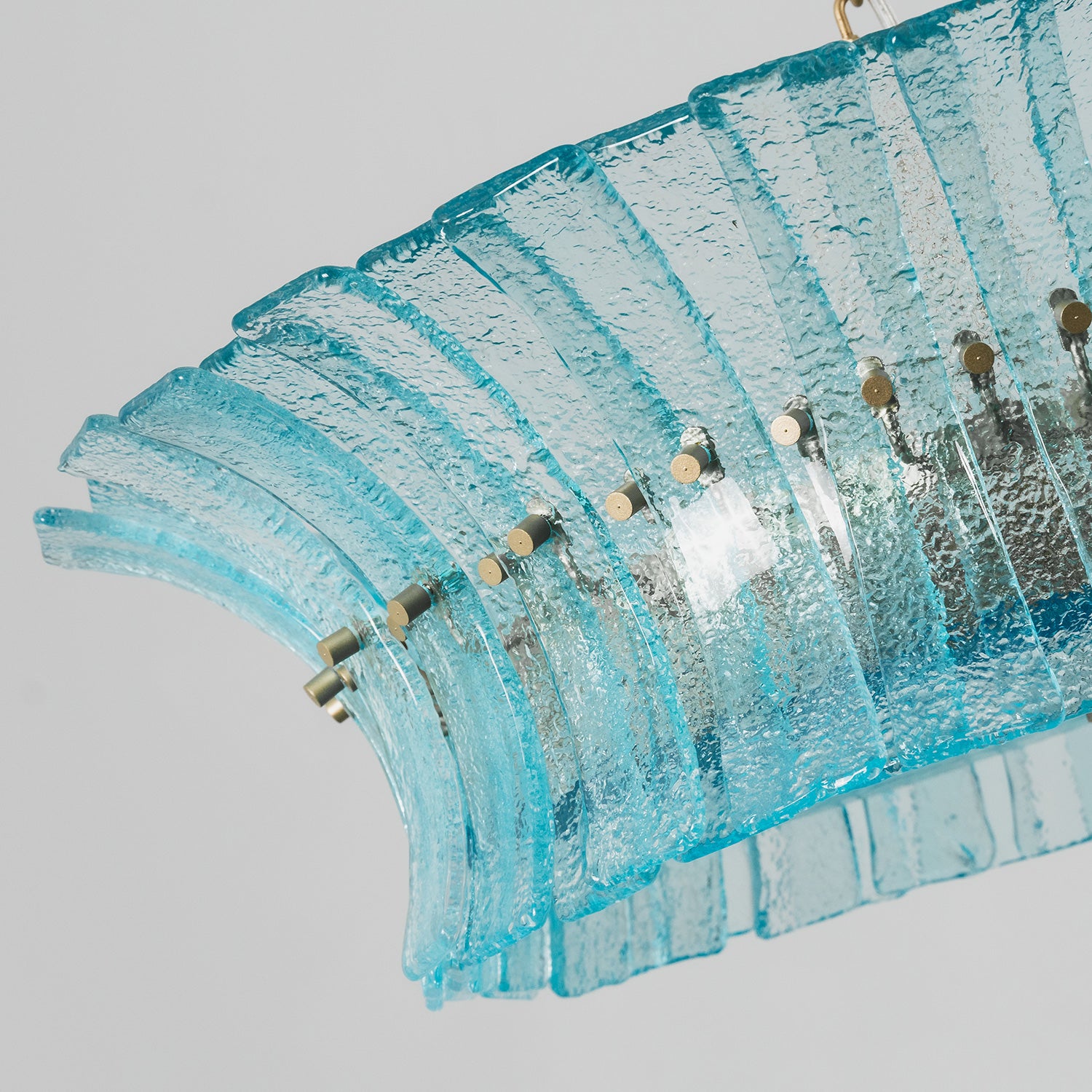 Valerie Sculptural Glass Chandelier