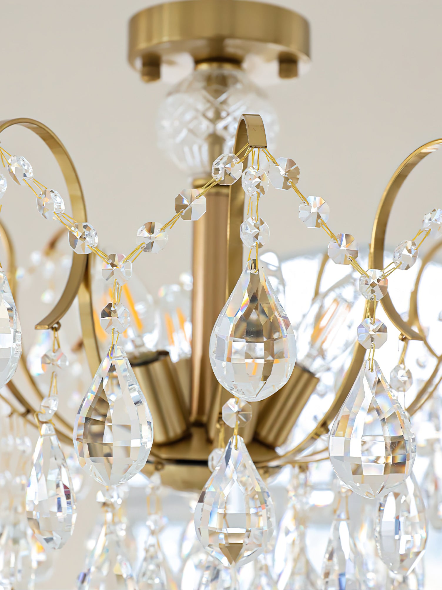 Victorian Teardrop Chandelier