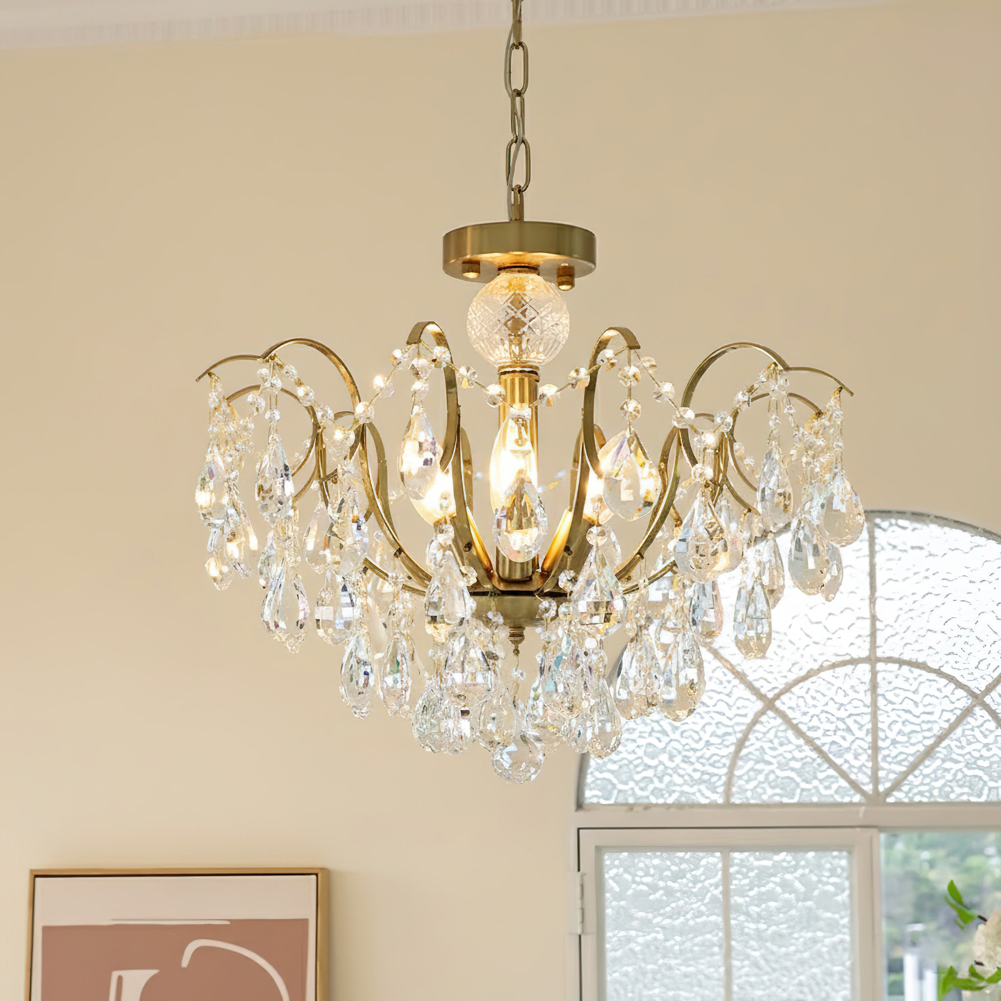 Victorian Teardrop Chandelier