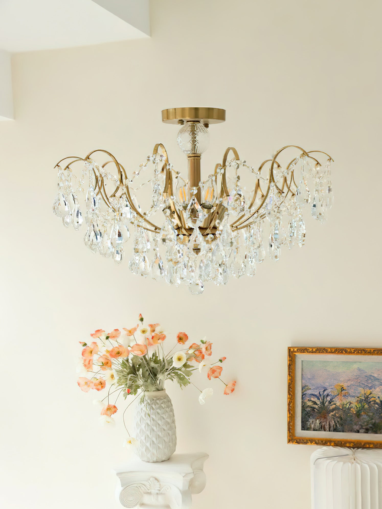 Victorian Teardrop Chandelier