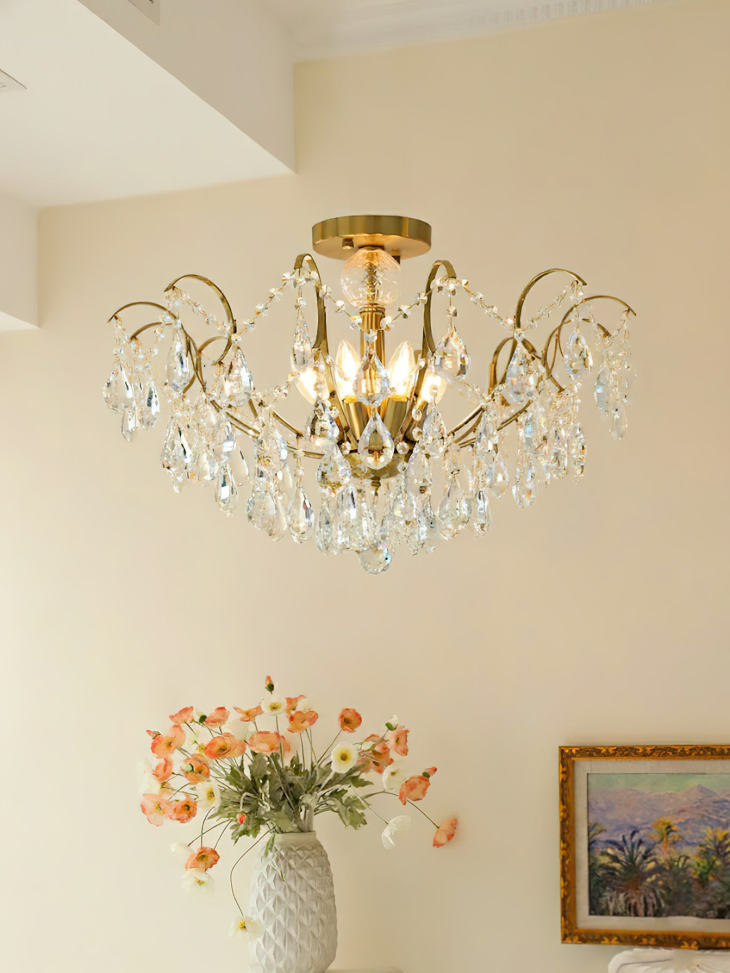 Victorian Teardrop Chandelier