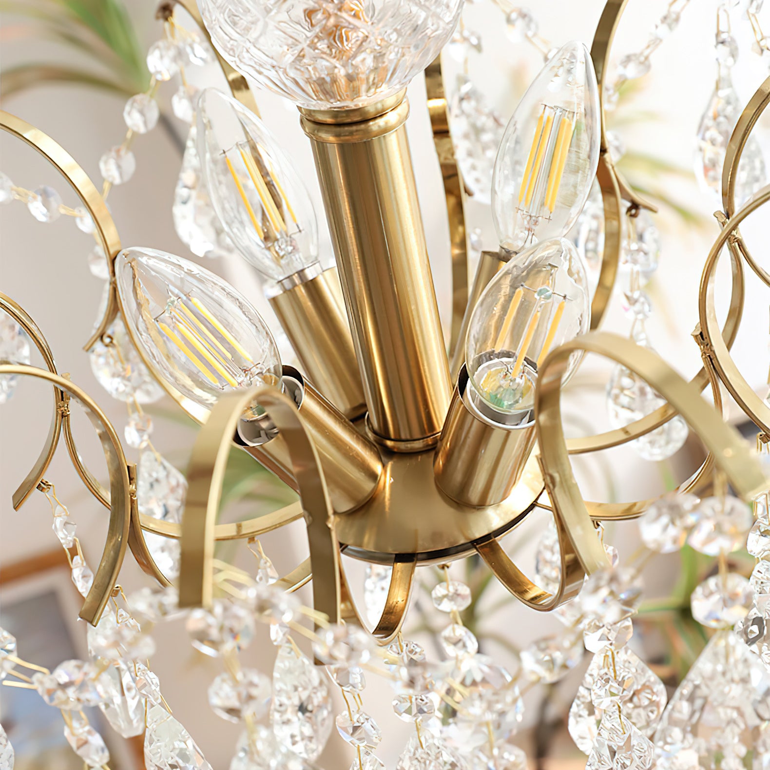Victorian Teardrop Chandelier