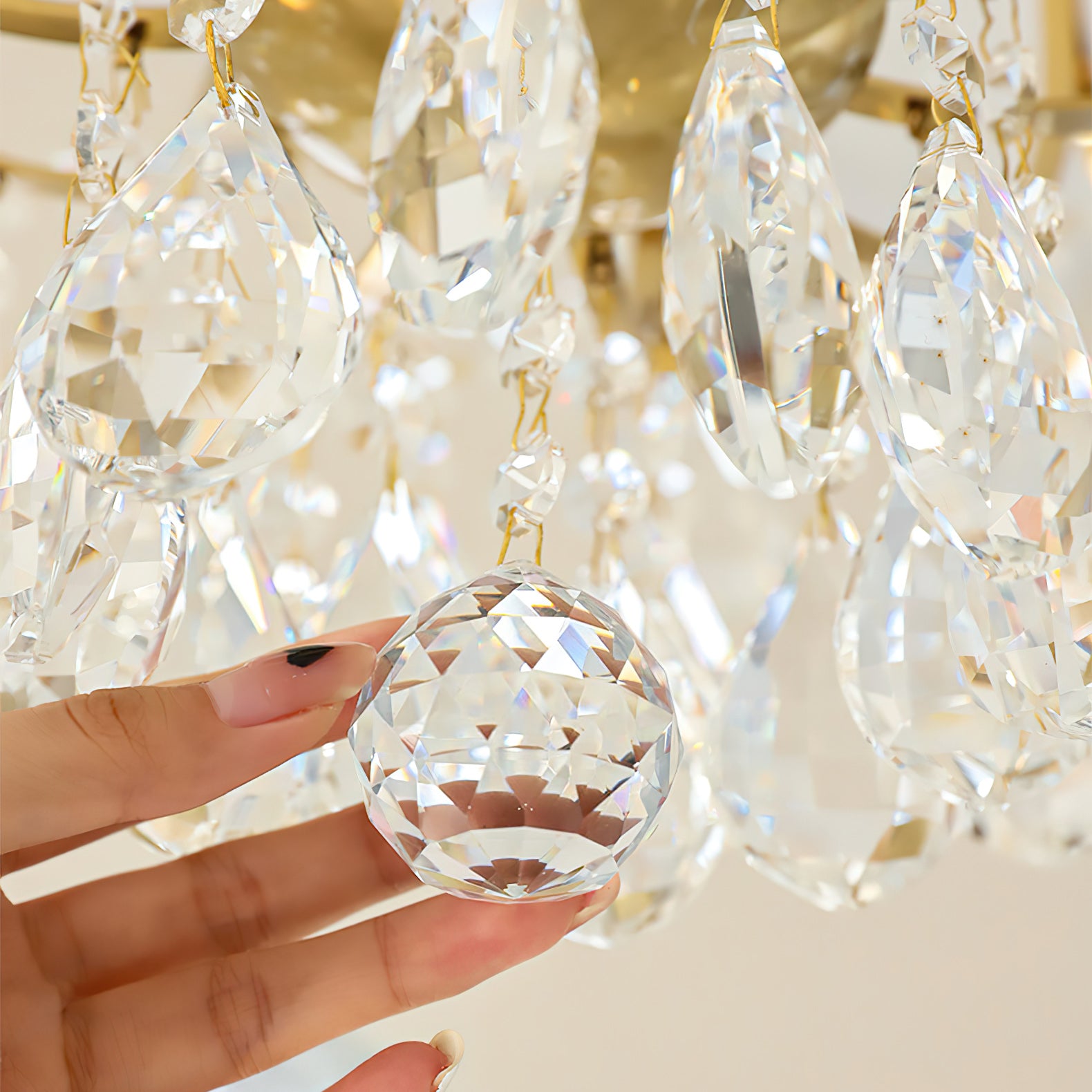 Victorian Teardrop Chandelier