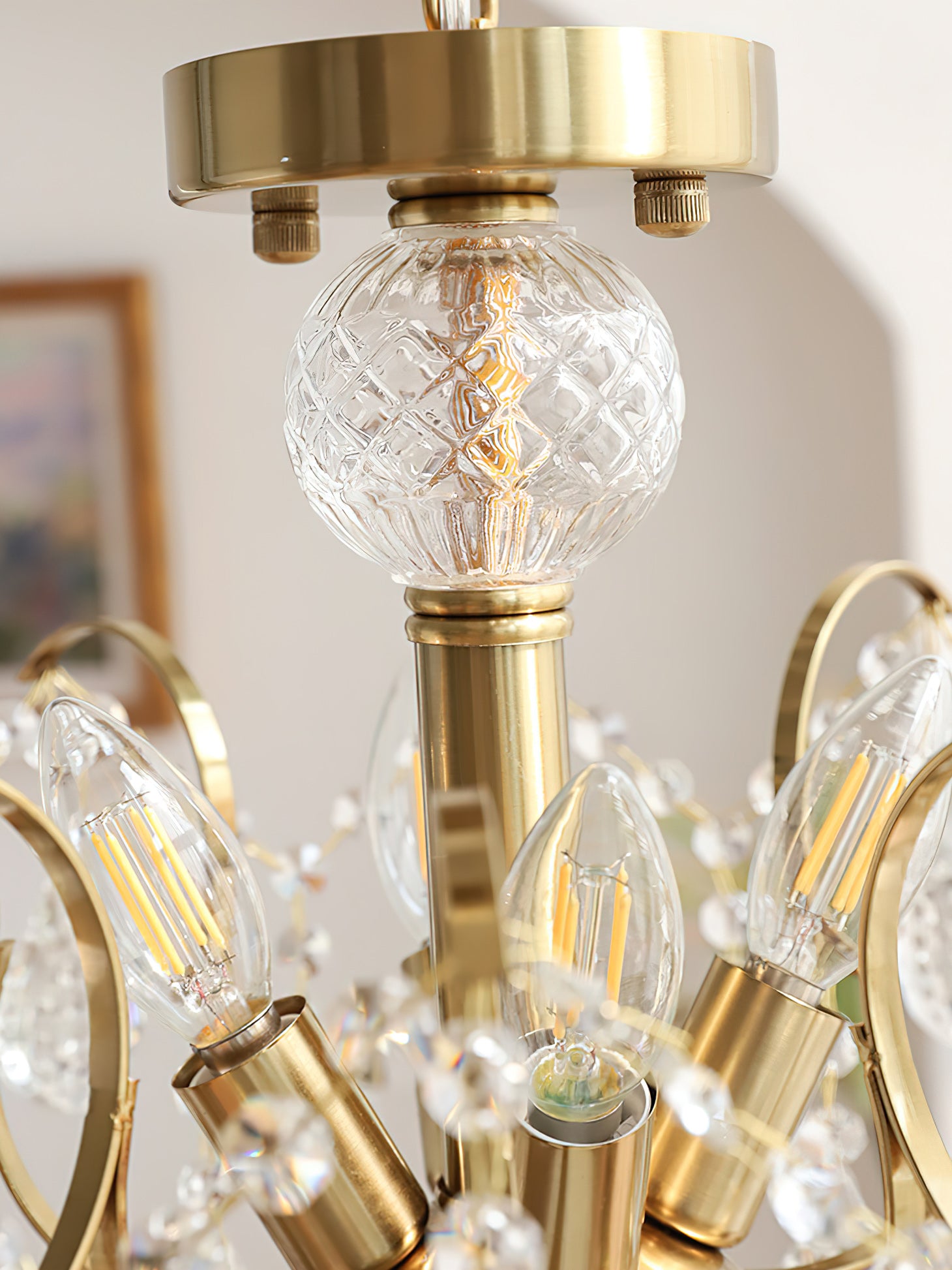 Victorian Teardrop Chandelier