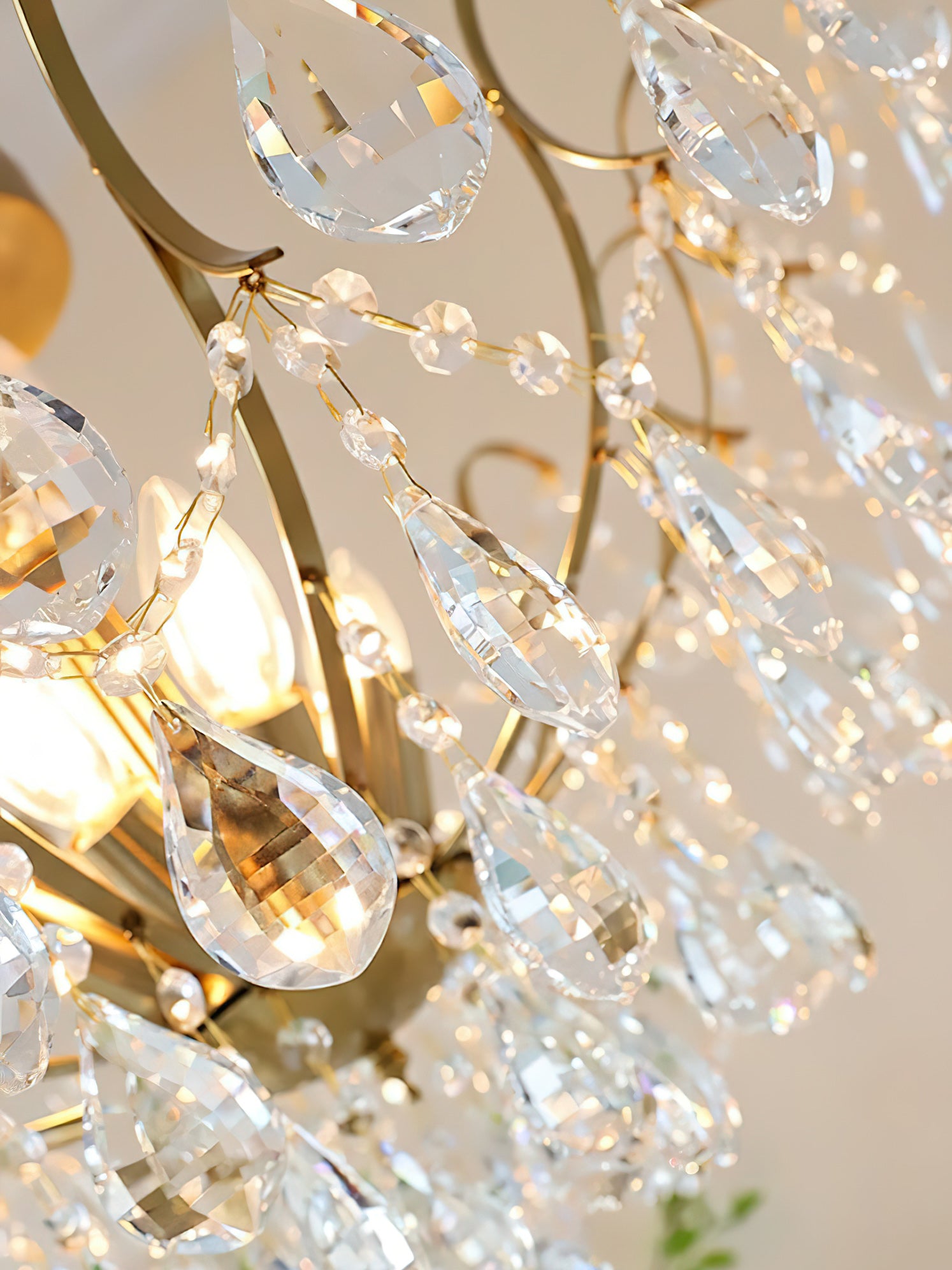 Victorian Teardrop Chandelier