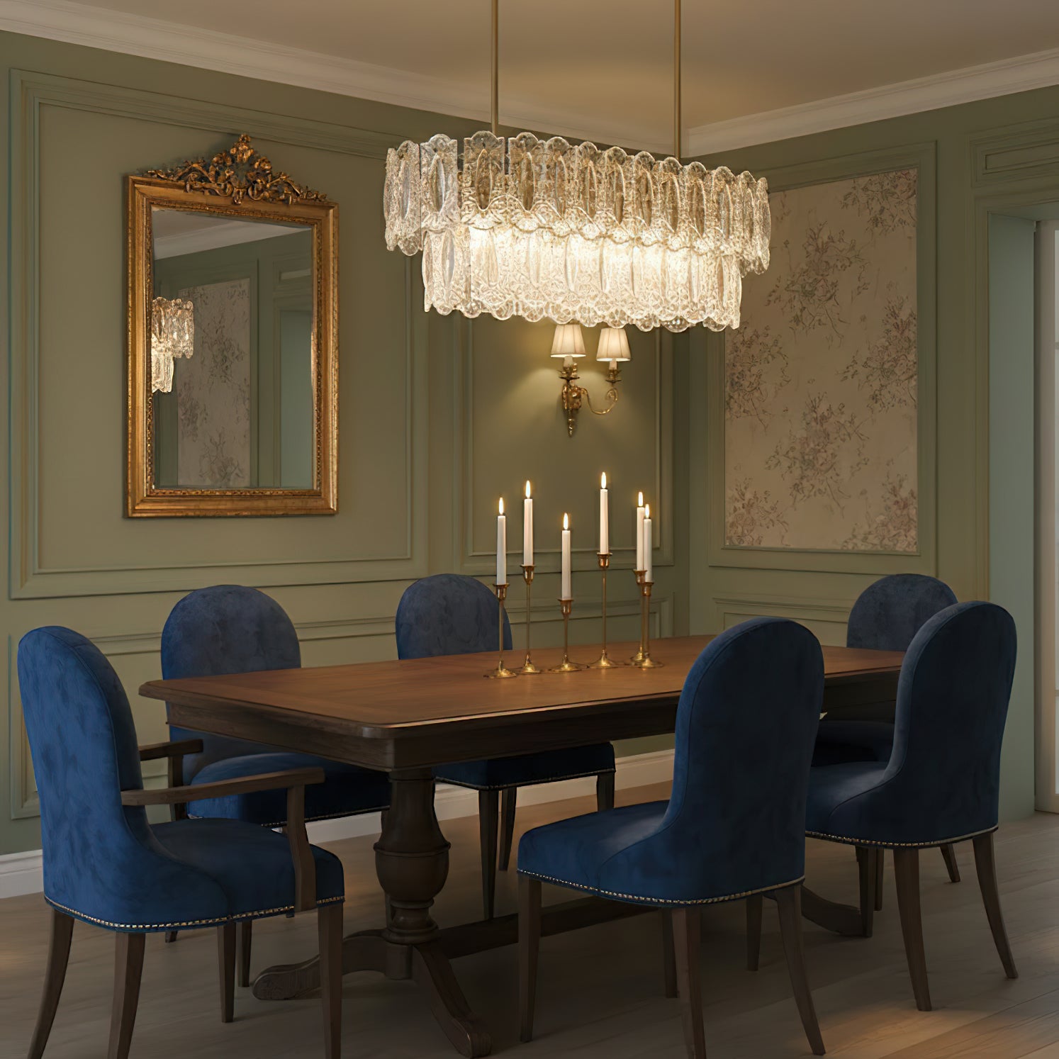 Vienna Glass Chandelier