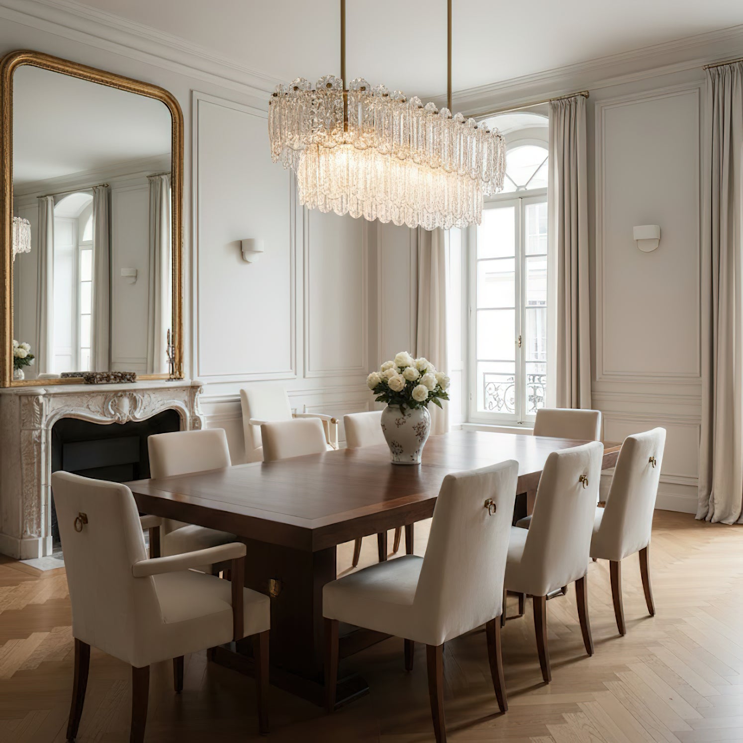 Vienna Glass Chandelier
