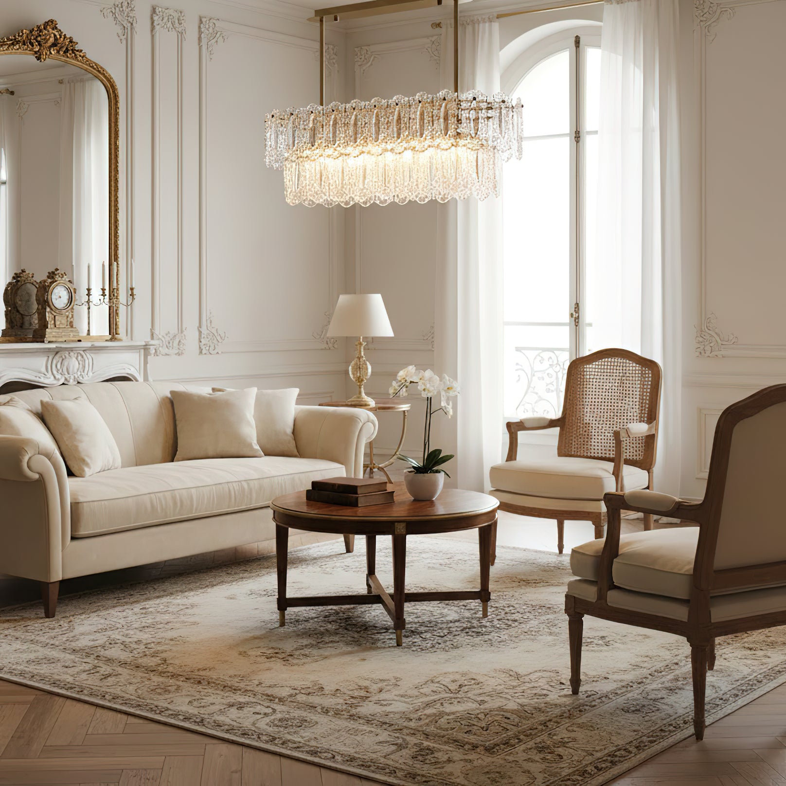 Vienna Glass Chandelier