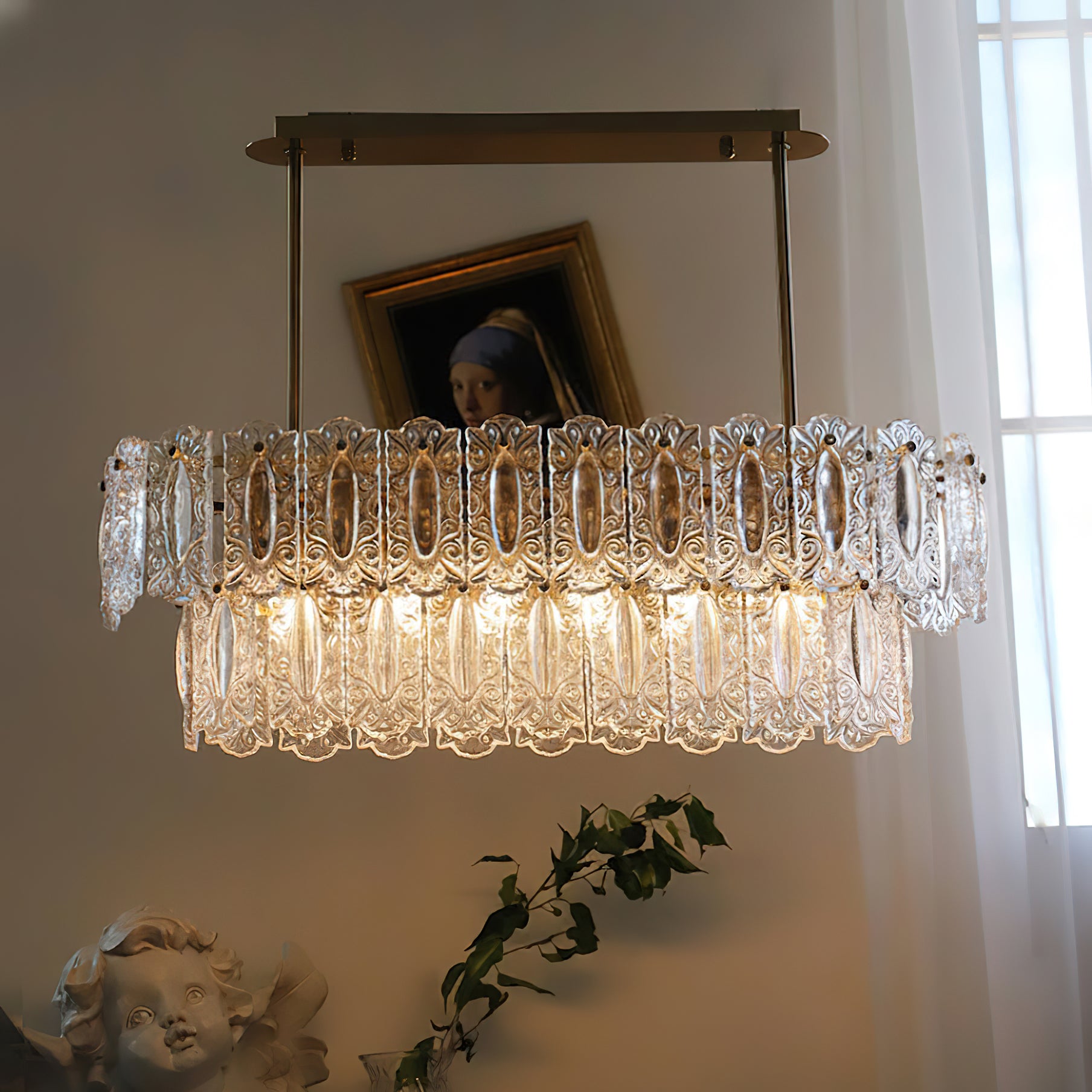 Vienna Glass Chandelier
