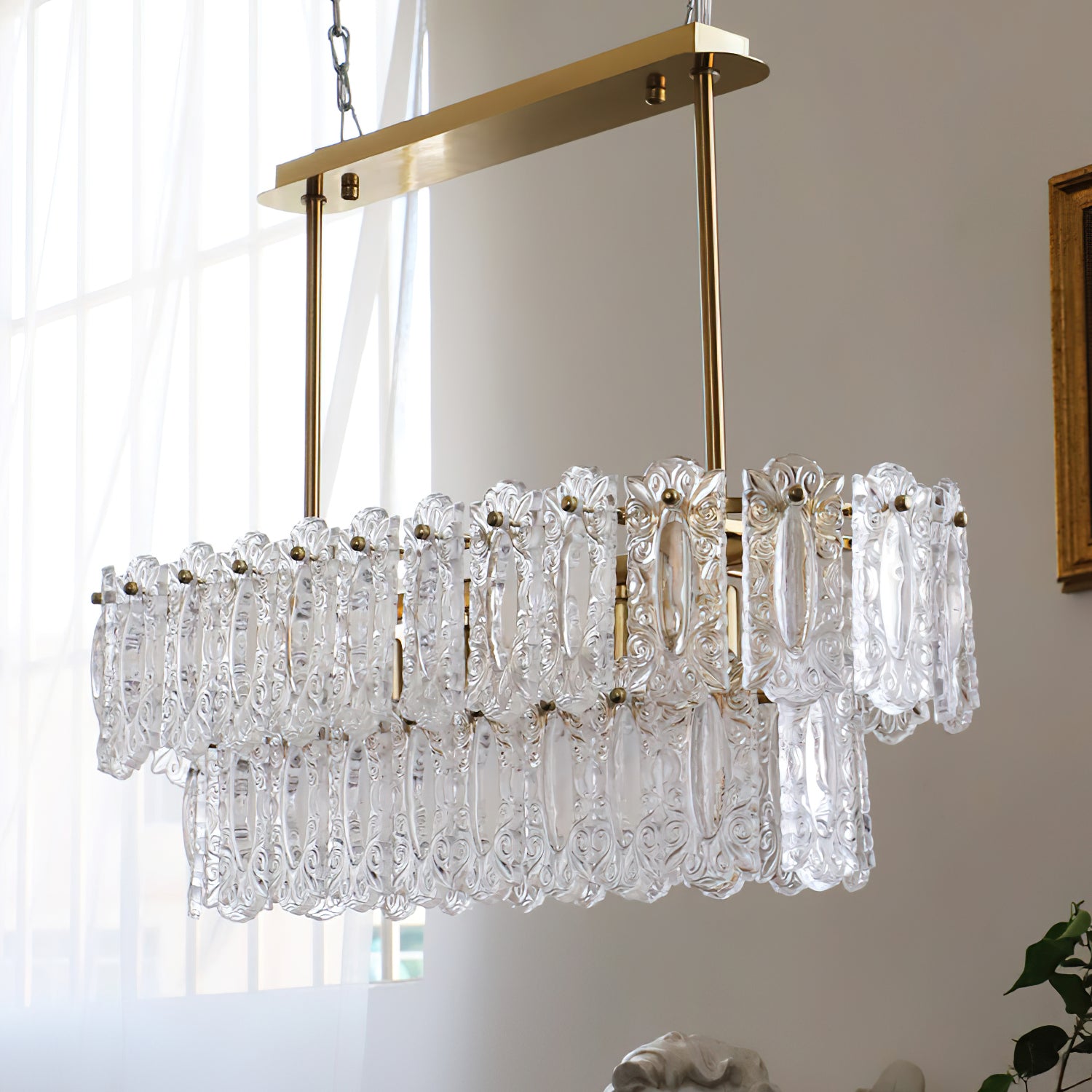 Vienna Glass Chandelier