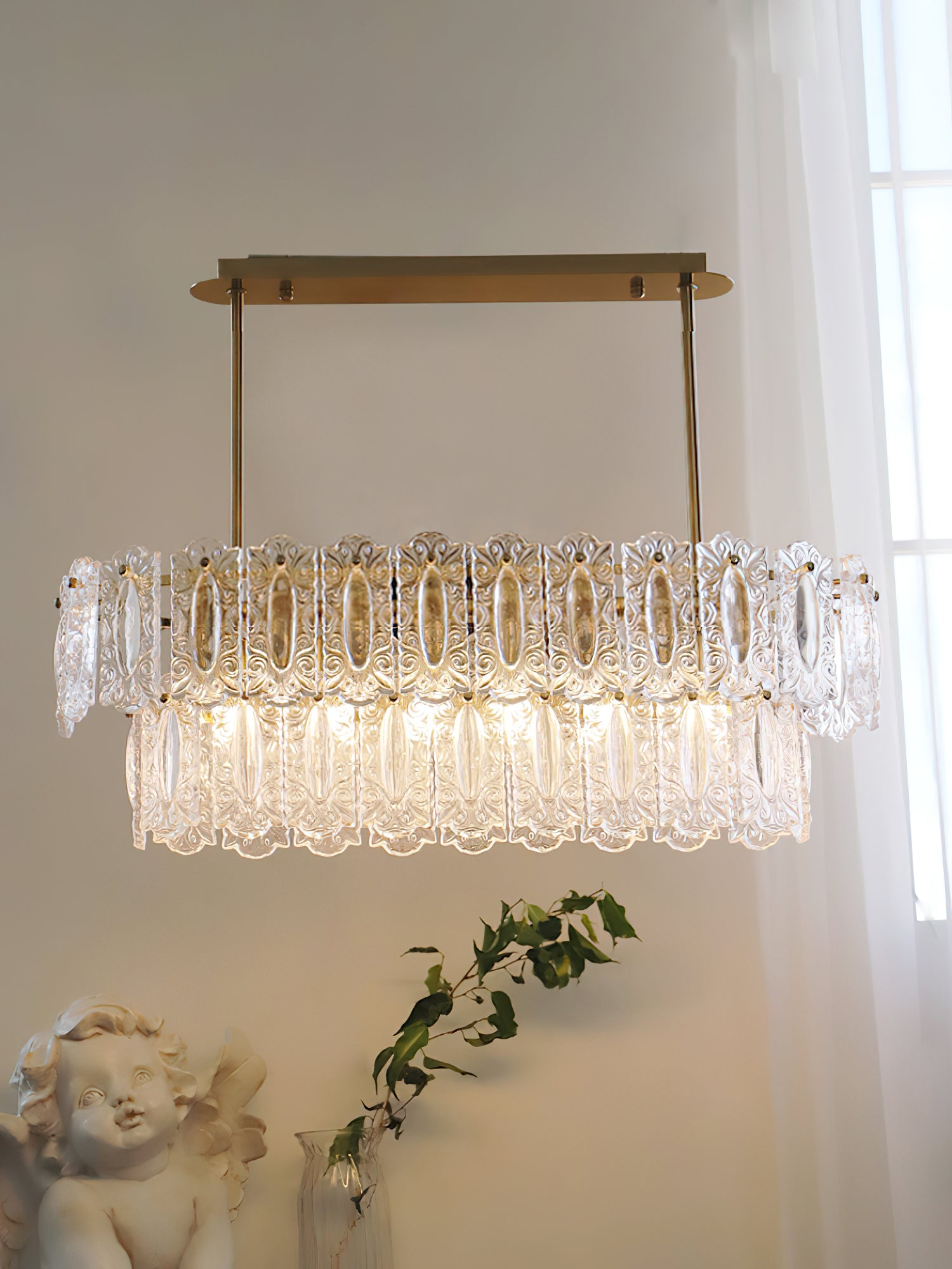Vienna Glass Chandelier