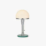Lampada da tavolo Bremen in vetro opalino