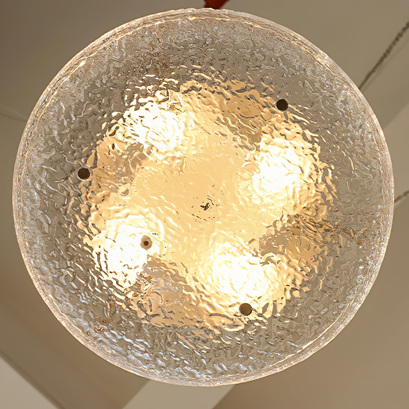 Water Ripples Flush Mount