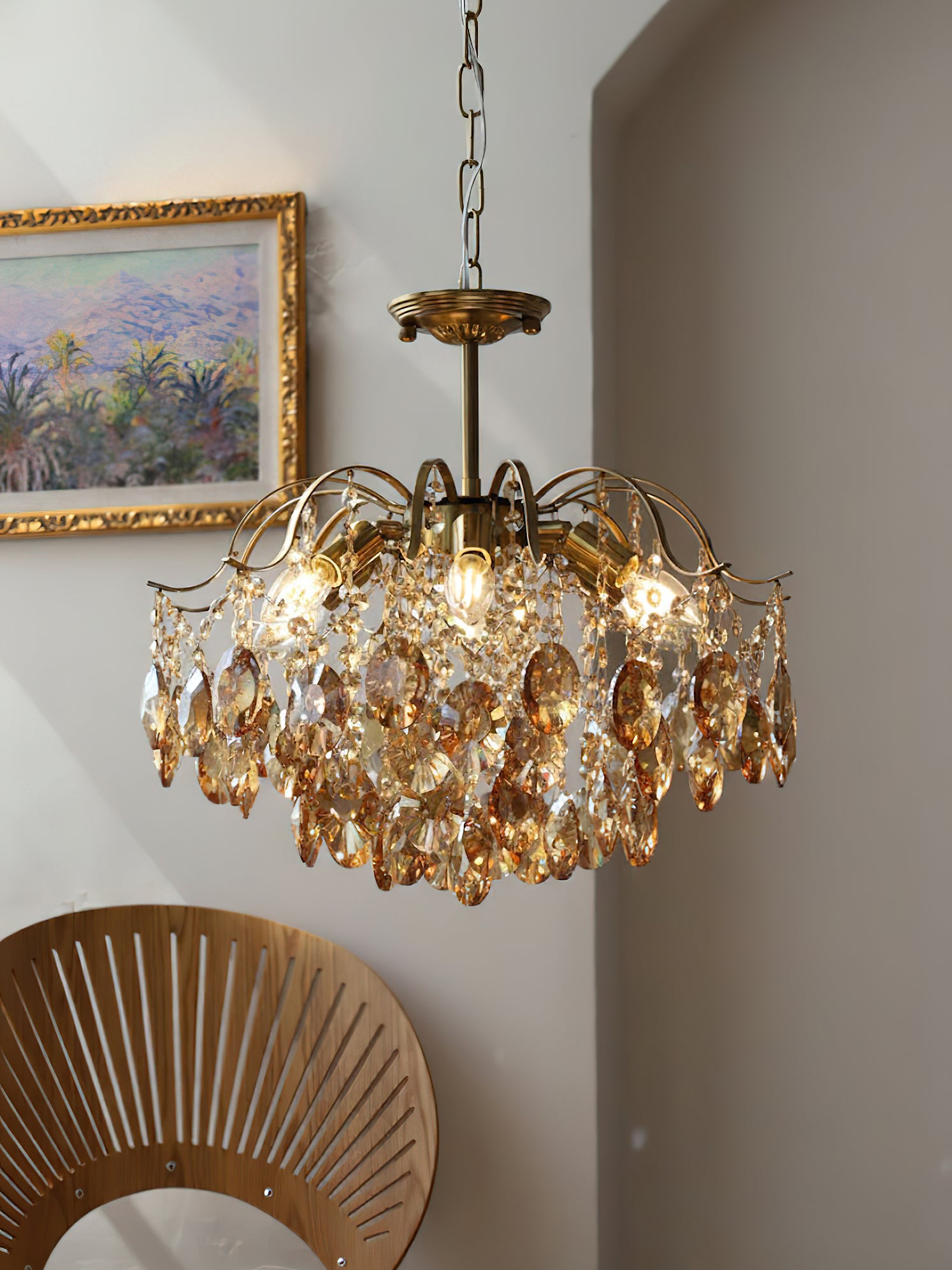Windchime Crystal Chandelier