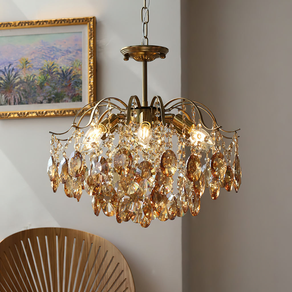 Windchime Crystal Chandelier