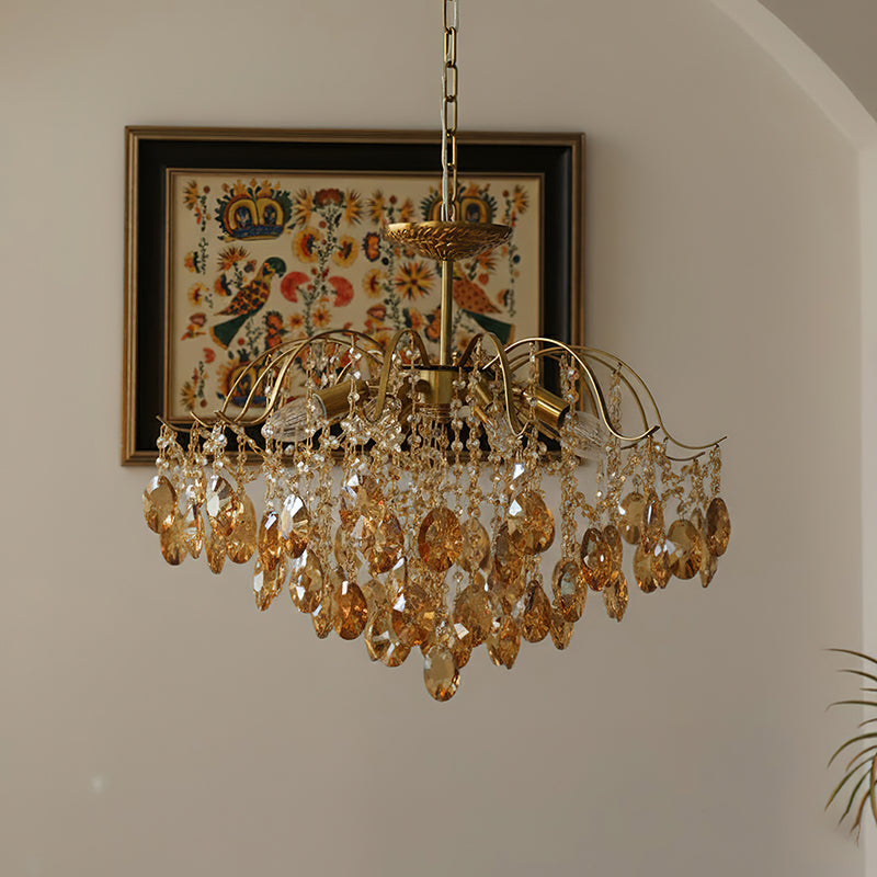 Windchime Crystal Chandelier